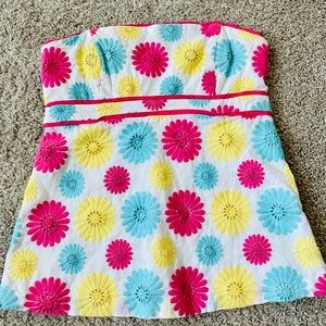 Lily Pulitzer Strapless Blouse